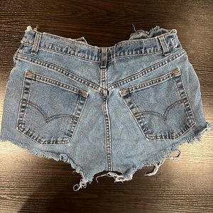 Jean shorts